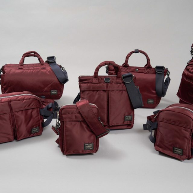 PORTER タンカー　M ショルダードラムバッグ　ブラウン　希少カラー MAROON-640x640.jpg