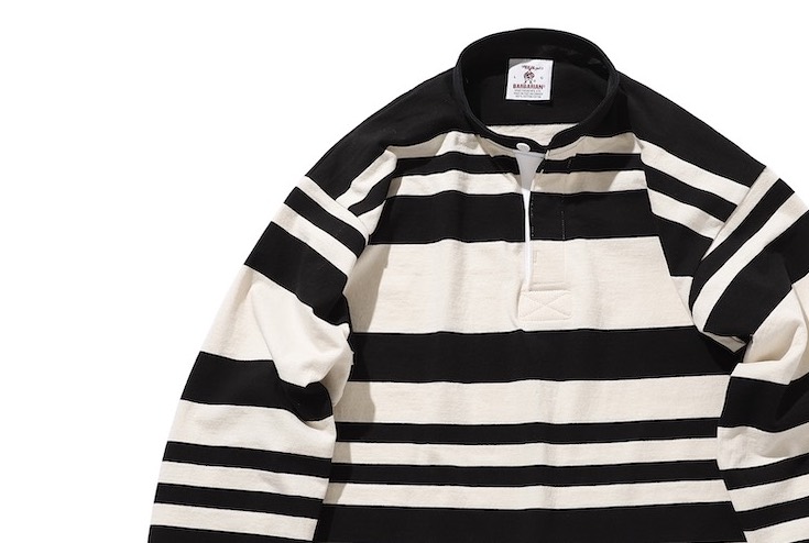BARBARIAN × BEAMS ラガーシャツ ラガーシャツ XL 長袖 Barbarian