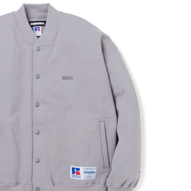 値下げしました！ラッセルアスレチック　コート ネイバーフッドがスウェットの元祖「ラッセルアスレチック」に別注した