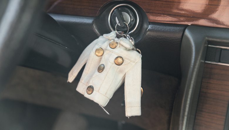 リーのジャケット型キーホルダーは2月発売予定のコラボアイテム。
