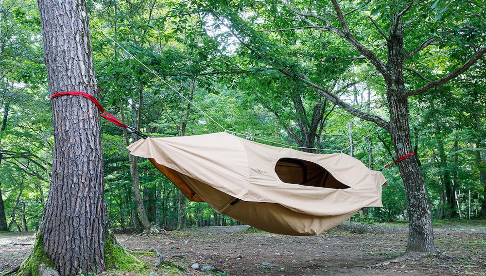 テンマクデザインから”寝返りがうてる” TCハンモックが登場。 | GO OUT WEB