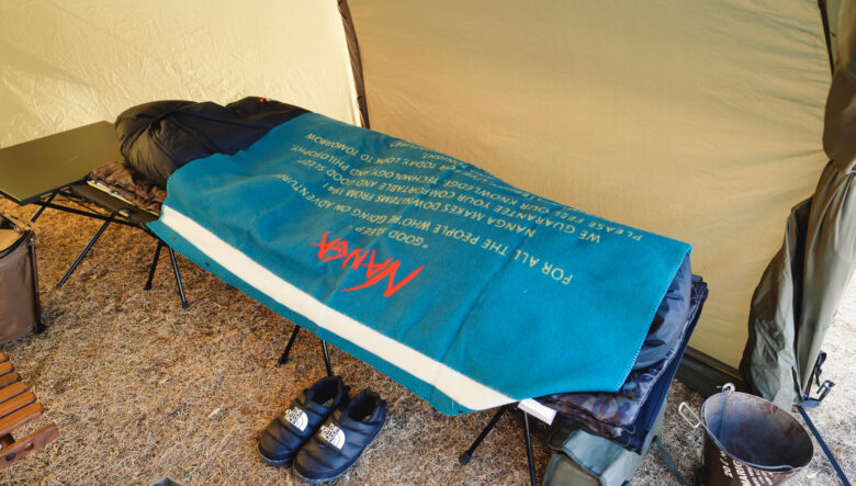 大人気ドームテント内で完結させた、最先端なソロ冬キャンプ仕様。（GO 