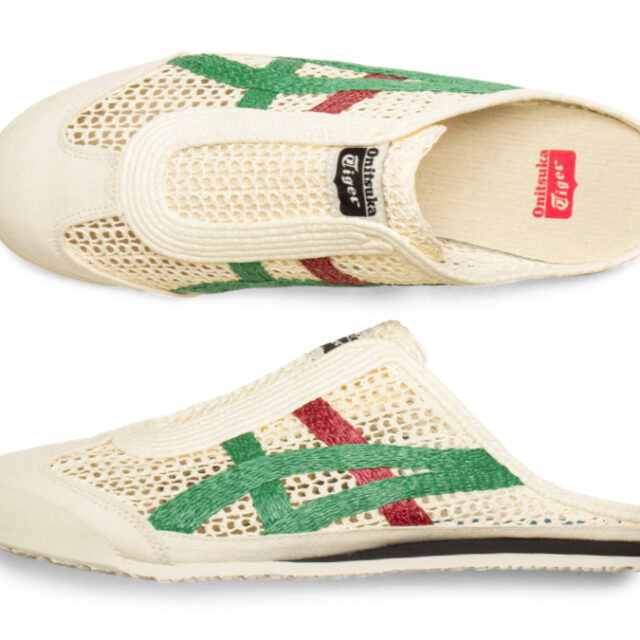 き*ん様 希少！OnitsukaTigerオニツカタイガー MEXICOメッシュ オニツカタイガーの代名詞的スニーカーが、メッシュ仕様のつっかけに