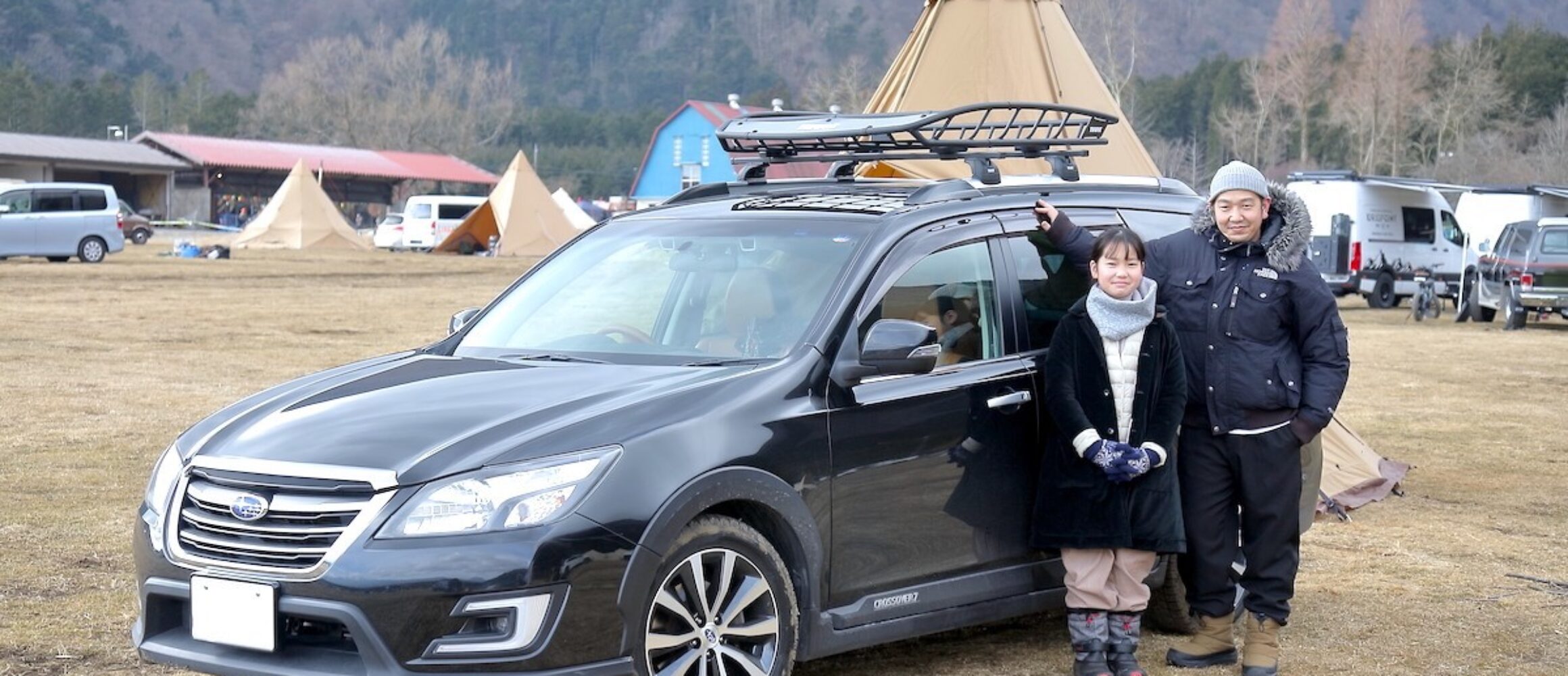 SUBARU／EXIGA CROSSOVER7】キャリアで積載力をカバーした、家族