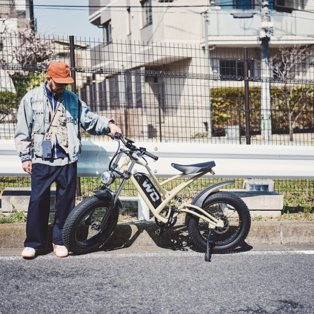 進化するeバイク「WO」で、代官山クルージング。F/CE.山根氏も太鼓判