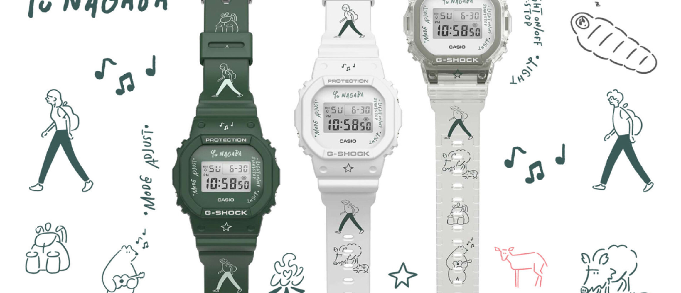 G-SHOCK 長場雄　DWE-5610YU-CUSTOM DWE-5610YU-CUSTOM | CASIO