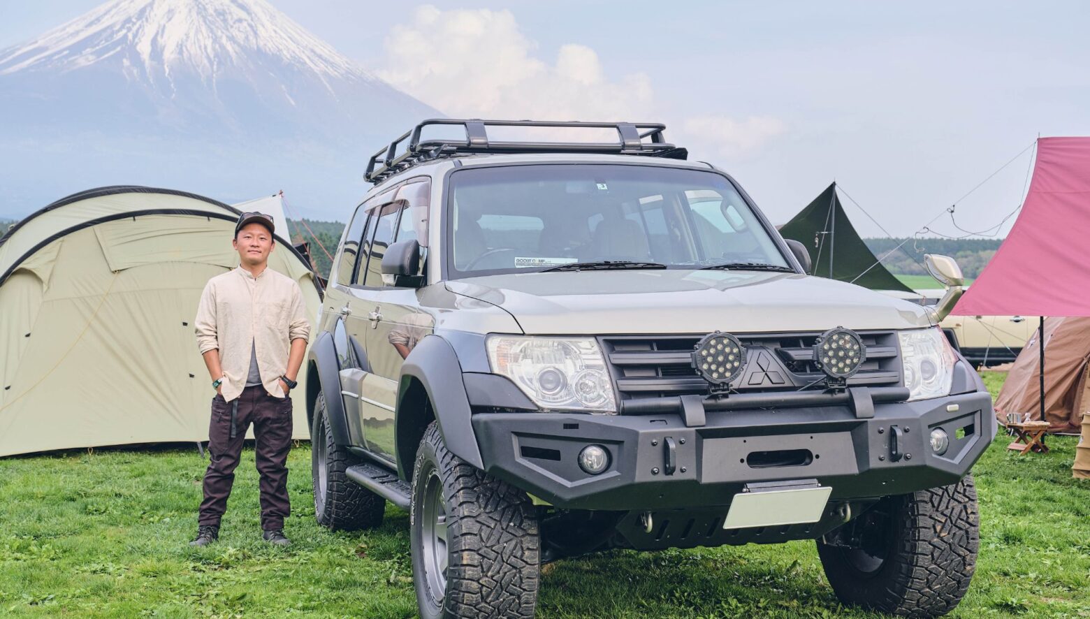 【MITSUBISHI／PAJERO】オフロード感を色濃くカスタムした3代目パジェロ。