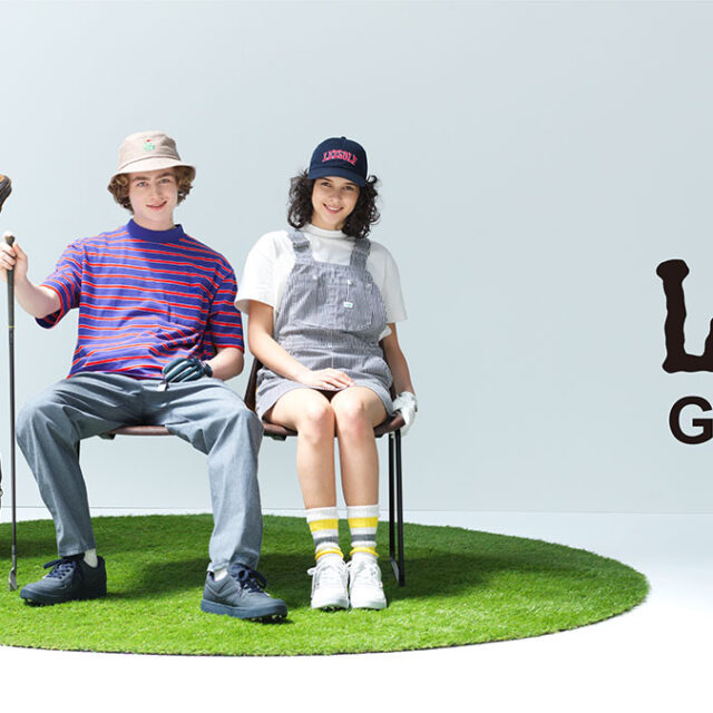 デニムの名門Leeのゴルフウエアラインがローンチ。カジュアルで機能的