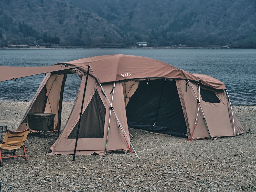 Alpen Outdoorsが放つ注目の新テント「AOD-3」と、湖畔キャンプ。