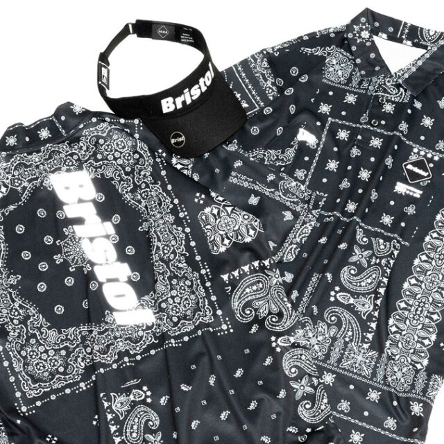 Bristol バンダナ柄 シャツ　ゴルフ Bristol バンダナ柄 シャツ ゴルフ Bristol バンダナ柄 シャツ