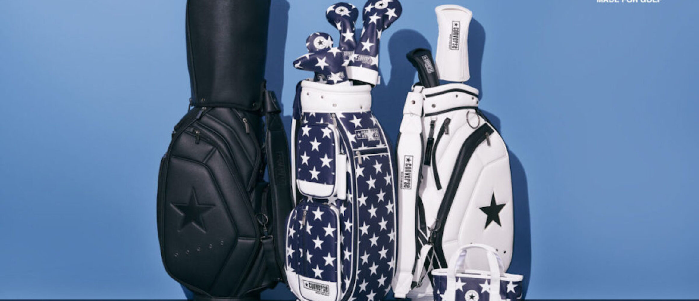 CONVERSE MADE FOR GOLF」 ブランドを象徴するアイコンを落とし込んだ