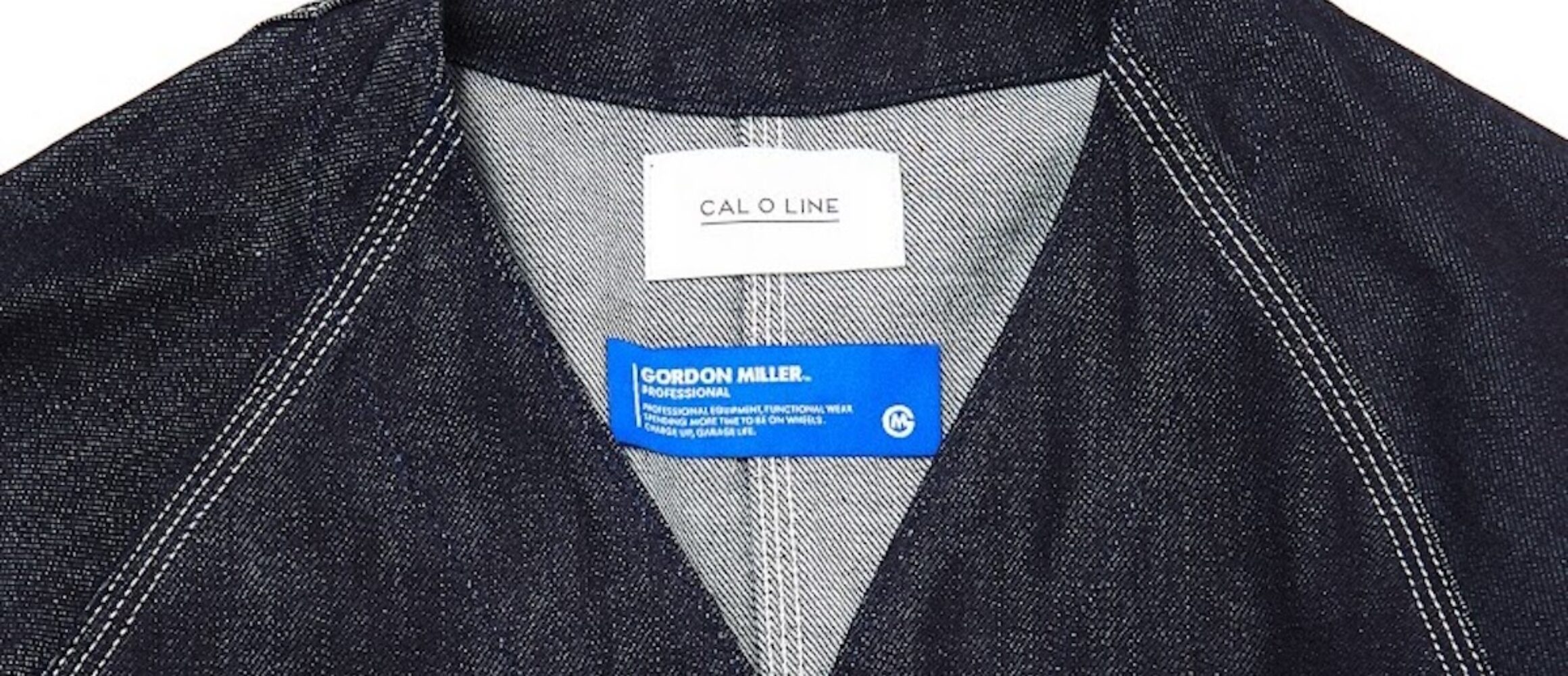 CAL O LINE × GORDON MILLERが、育て甲斐のあるリジッドデニム