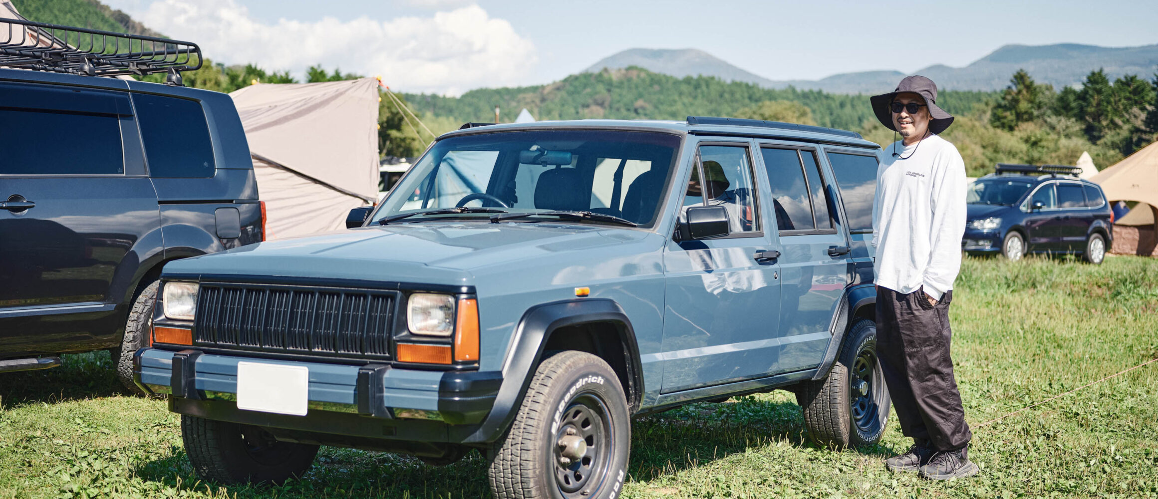 94 JEEP CHEROKEE XJ】街中でもフィールドでも運転しやすいパワフル四駆。