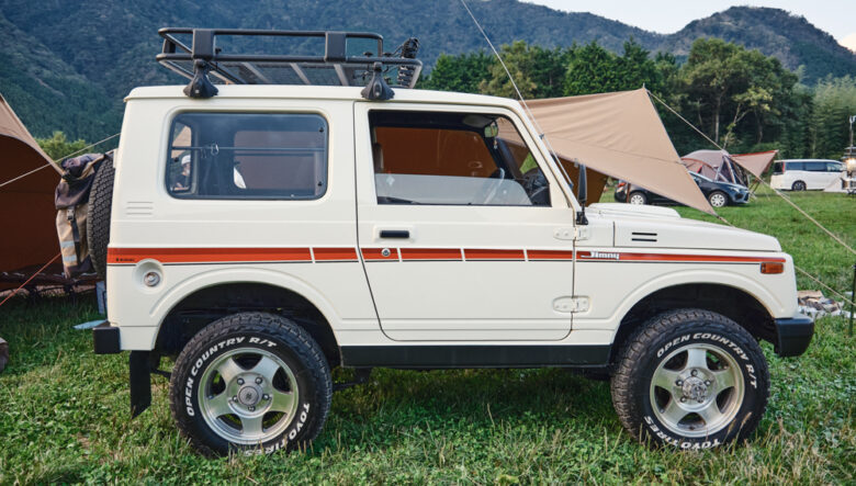 【’94 SUZUKI JIMNY】海外仕様を目指して見事にアレンジされたキャンプ専用車。