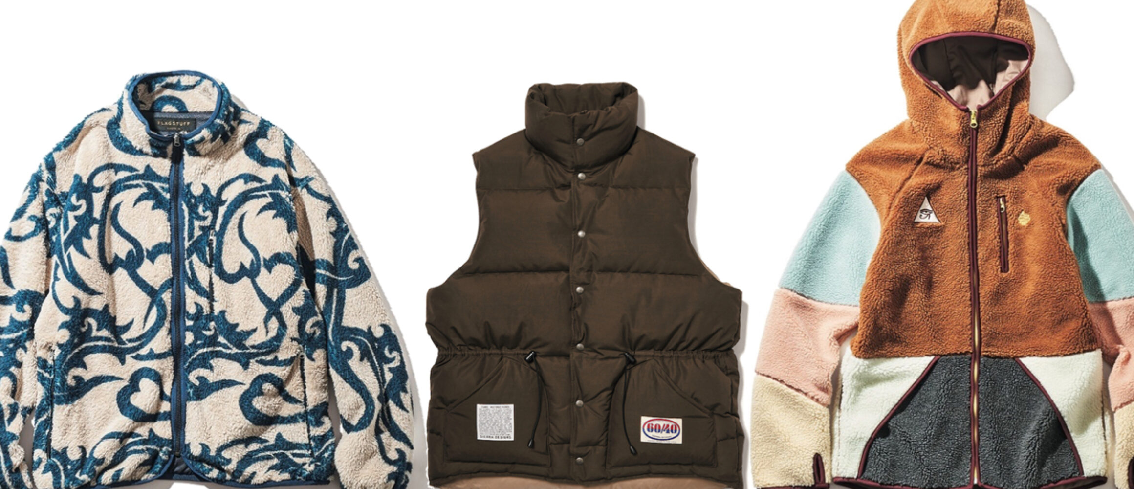 ヌクくて、カッコいい、冬の絶品アウター10選。【フリース＆ベスト編