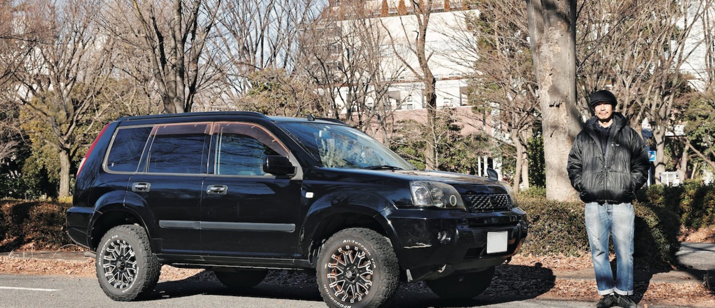 初代タフギアを足回りカスタムで、より無骨に。（'06 NISSAN X-TRAIL