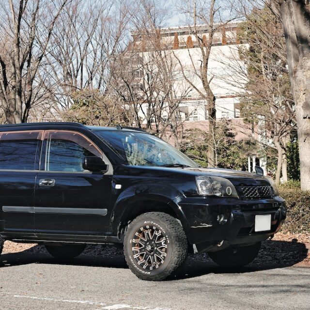 初代タフギアを足回りカスタムで、より無骨に。（'06 NISSAN X-TRAIL