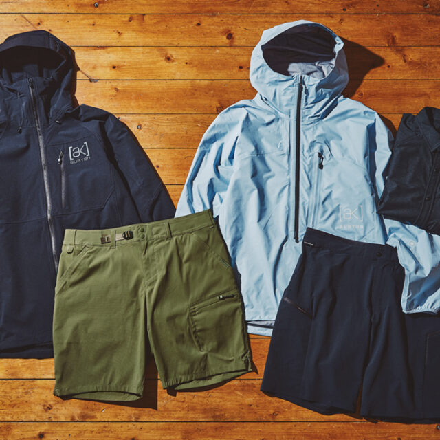 春スペックのBurton / [ak]。「ミニマリスト」と銘打った渾身ウエアに
