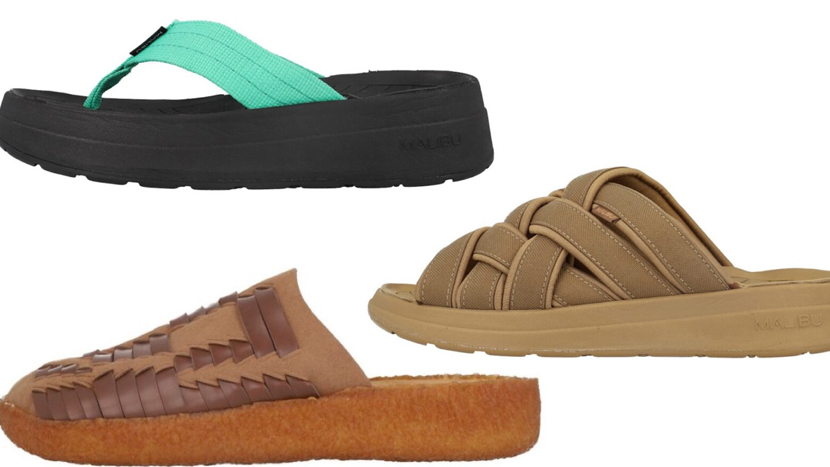 マリブサンダルズから、開放感満点な西海岸ノリの新モデル3型が