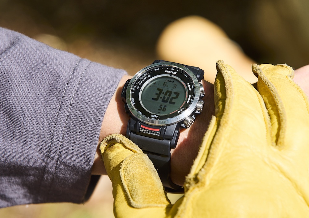 高速配送 CASIO 限定 PROTREK アウトドア キャンプ 登山 PRW-3500