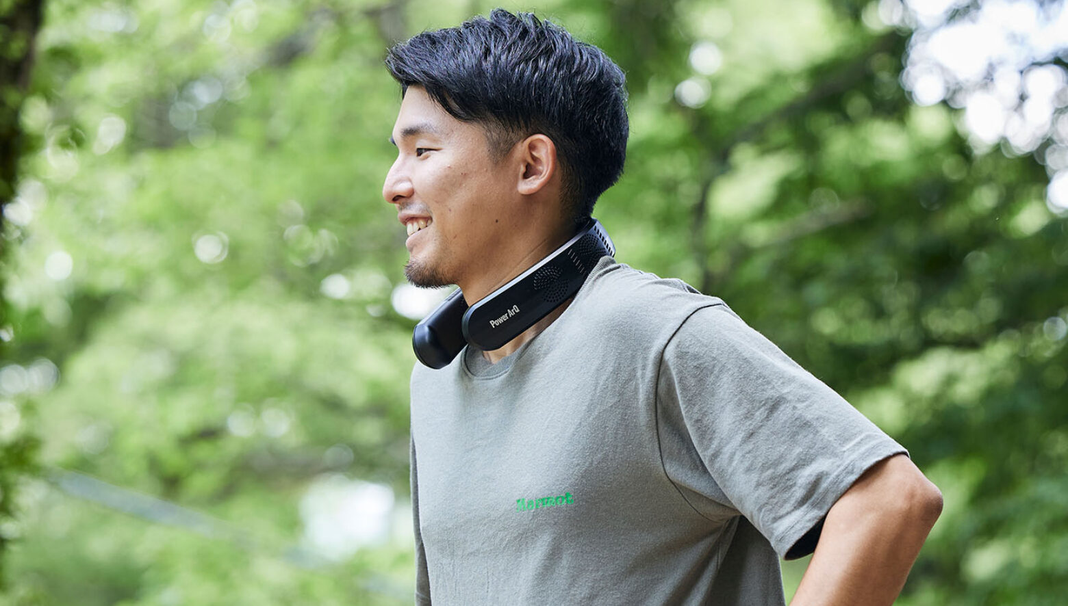 首元から涼風でスマートにクールダウン! 1台3役のネッククーラーが