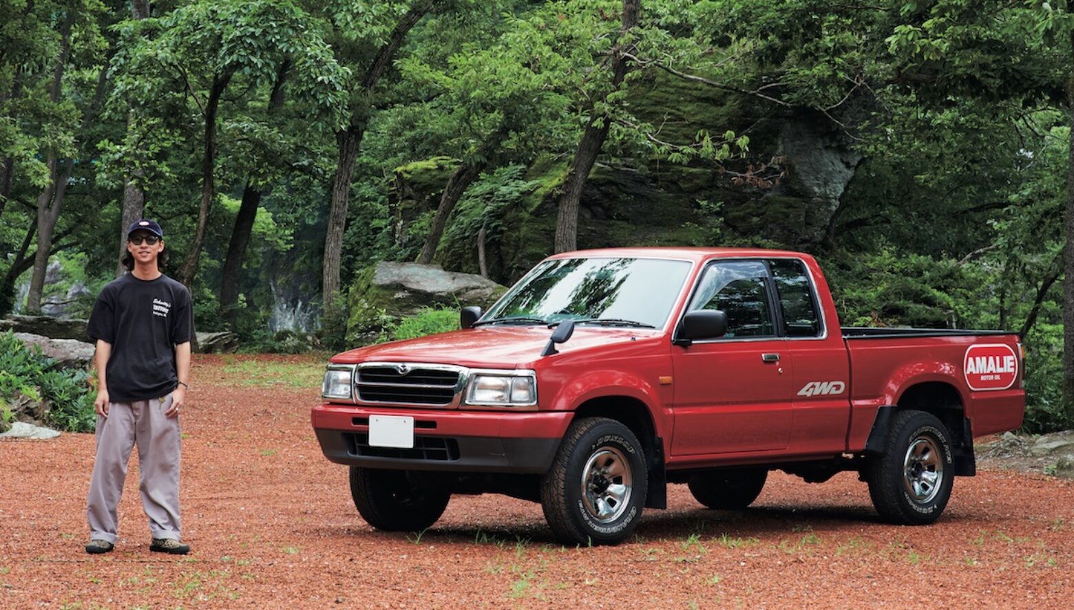 オートバイ積載の為に選んだ、ロングベッドのキャブプラス。（'98 MAZDA PROCEED）