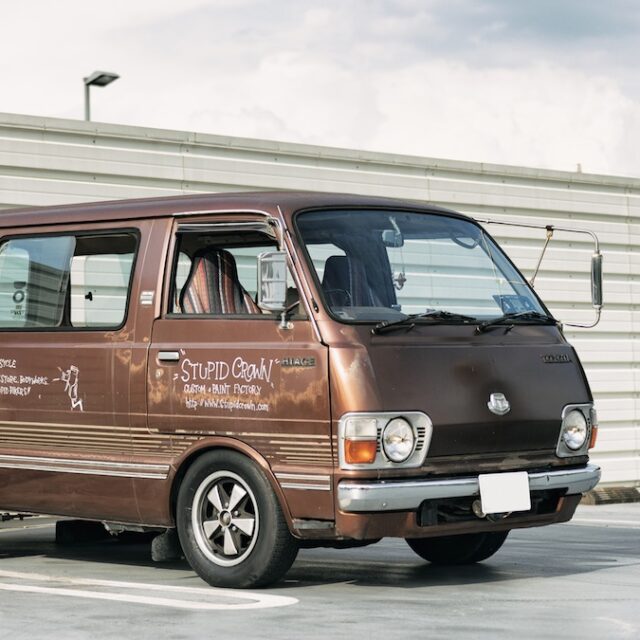 雰囲気あるまま長年活躍中の、ホットロッドのりな昭和ワゴン。（'80