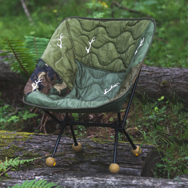 ミリタリーパンツが、キャンプチェアに⁉︎ デッドストックのアジで