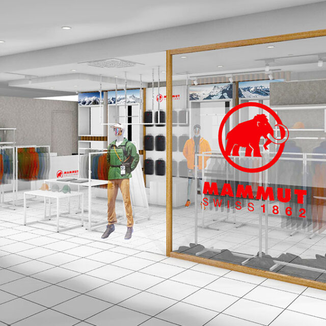 マムートの直営店が、期間限定で名古屋・栄にオープン。先着でマンモス