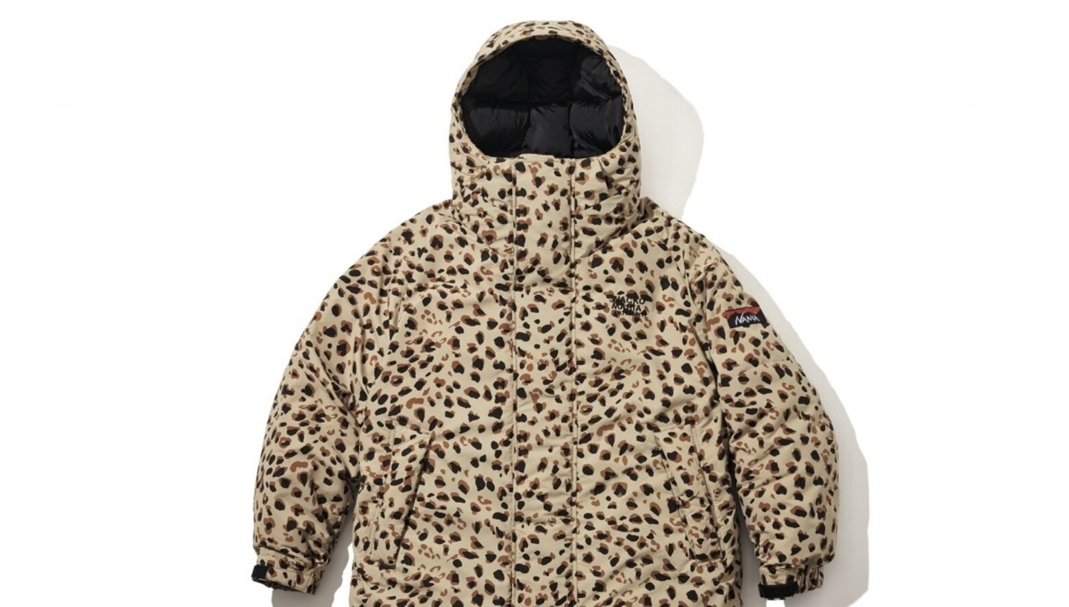 WACKO MARIA NANGA LEOPARD DOWN BLANKET