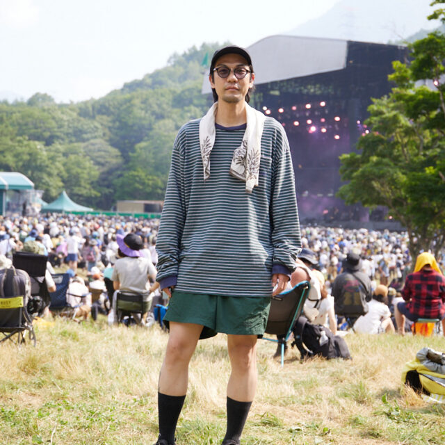 好きなブランドでシンプルにコーデ。-FUJI ROCK FESTIVAL '23- | GO