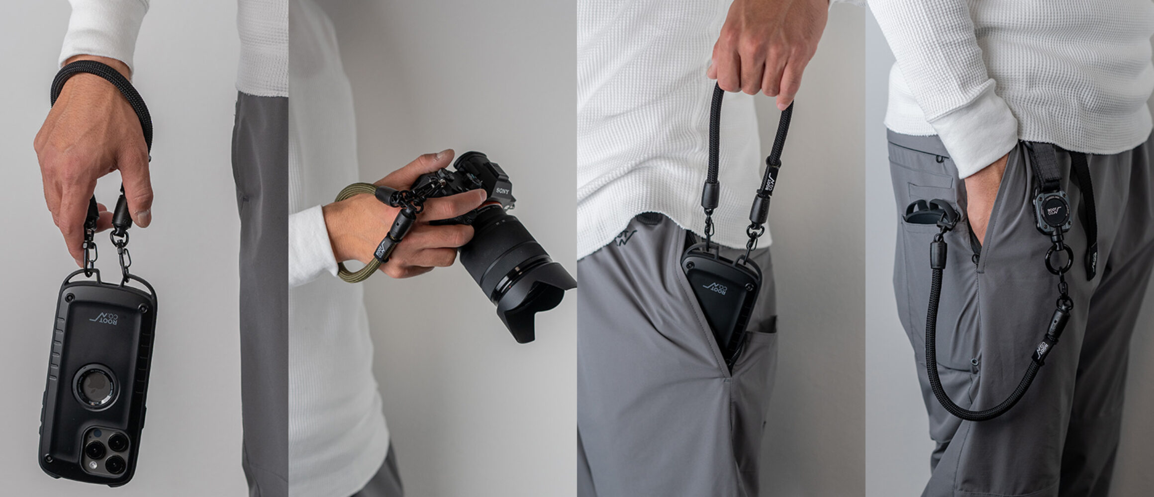 ルートコーがヨセミテとコラボ。持ち歩きに便利なスマホハンド