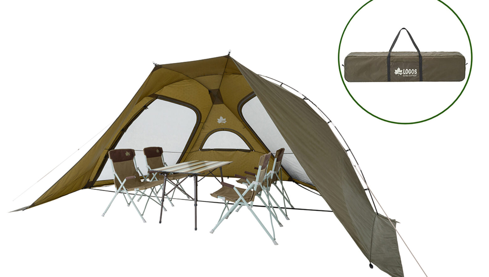 ロゴスから、組立＆撤収が簡単なドーム型シェルターがローンチ！ | GO