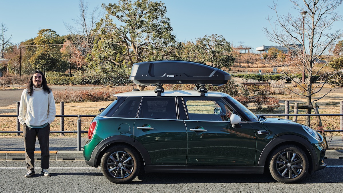 ルーフボックス搭載ミニで、クライミングトリップへ。（'14 MINI MINI
