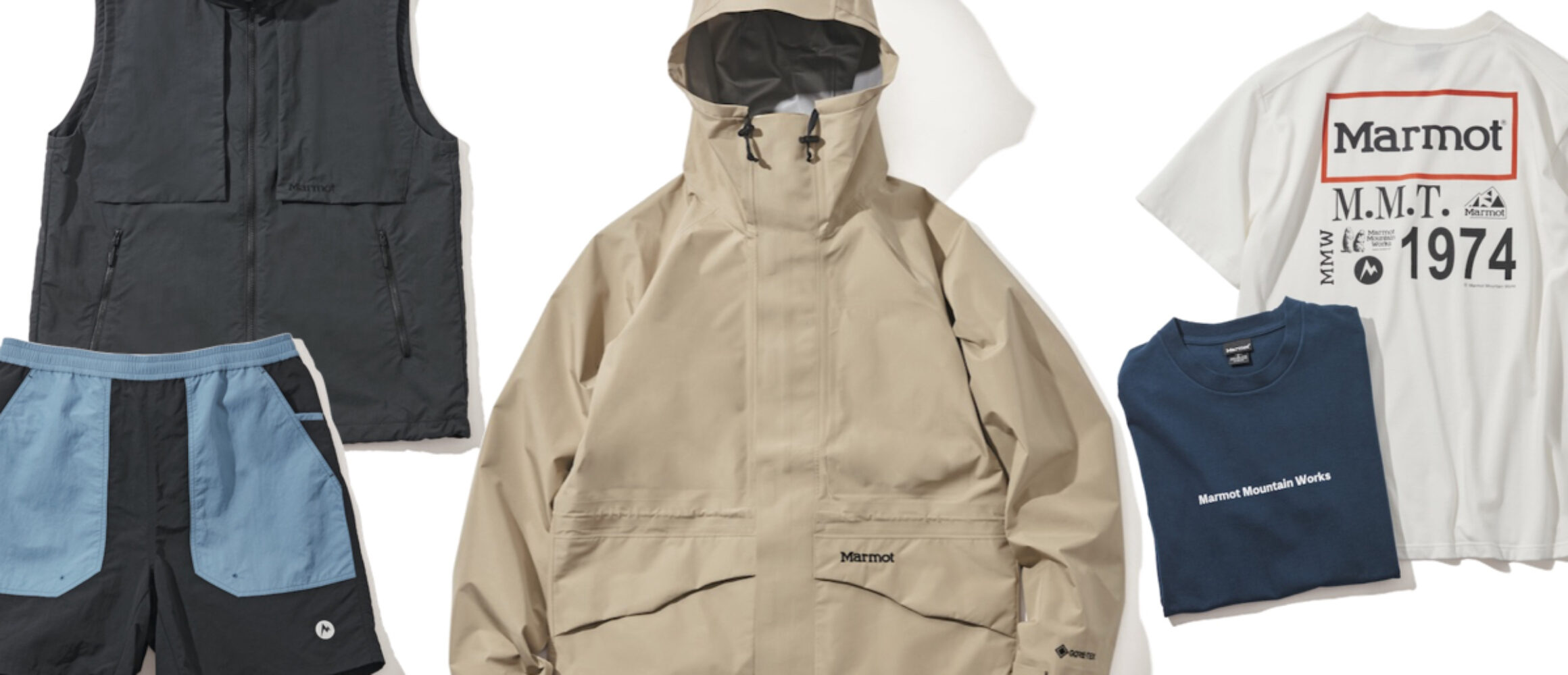 値下依頼 美品 マーモット Marmot 高機能ウェア 上下セット 上下Lサイズ Marmot（マーモット） アウトドアジャケット メンズ アウター GORE-TEX