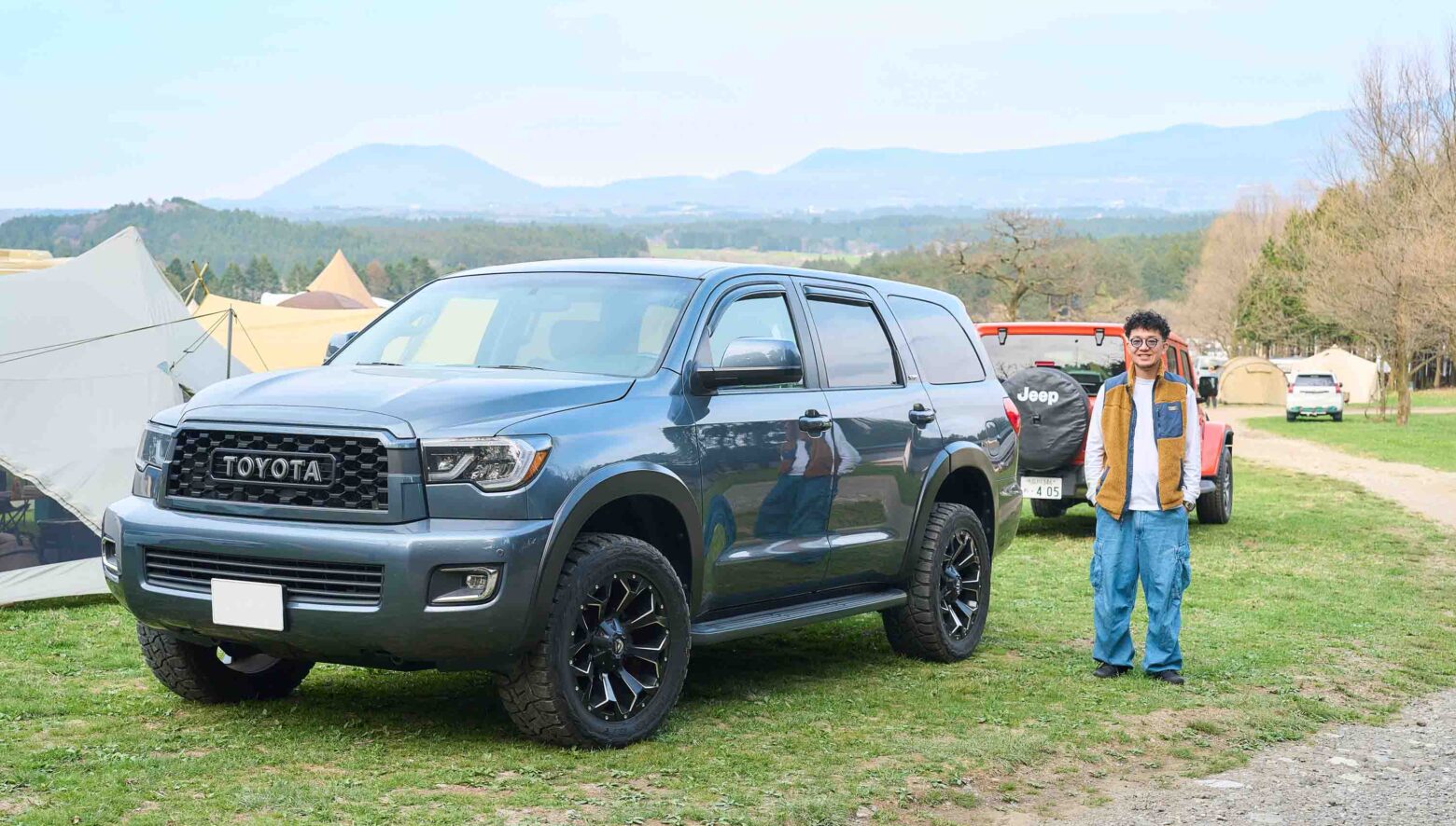 08 TOYOTA SEQUOIA】ビッグアメリカンSUVをフェイスリフトで新車気分