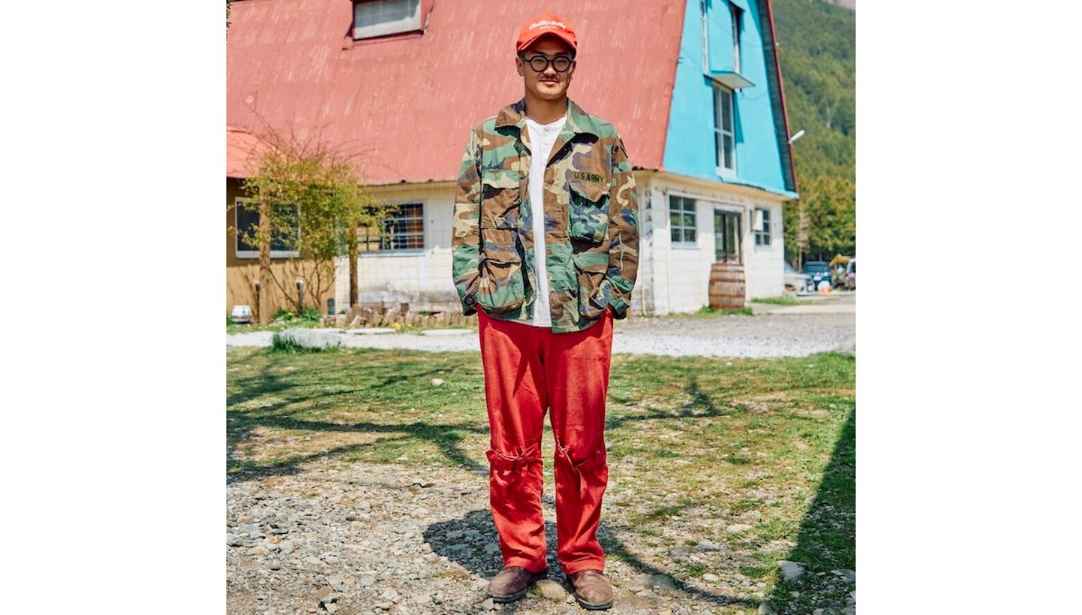 SauRas Being × WANDER MAN リミックスミリタリーパンツ SauRas Being × WANDER MAN リミックスミリタリーパンツ