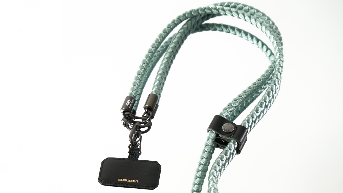 日本伝統の「組紐」を用いたスマホストラップ「リバティーロープス」に  