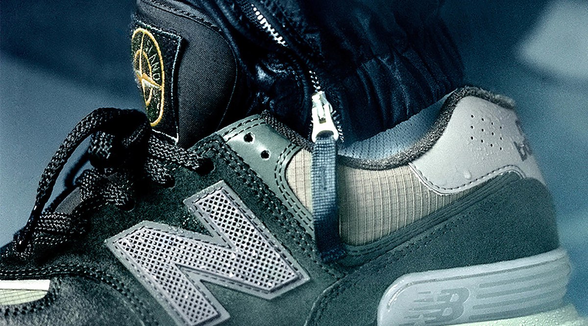 ニューバランスとストーンアイランドのコラボで誕生の“574”は