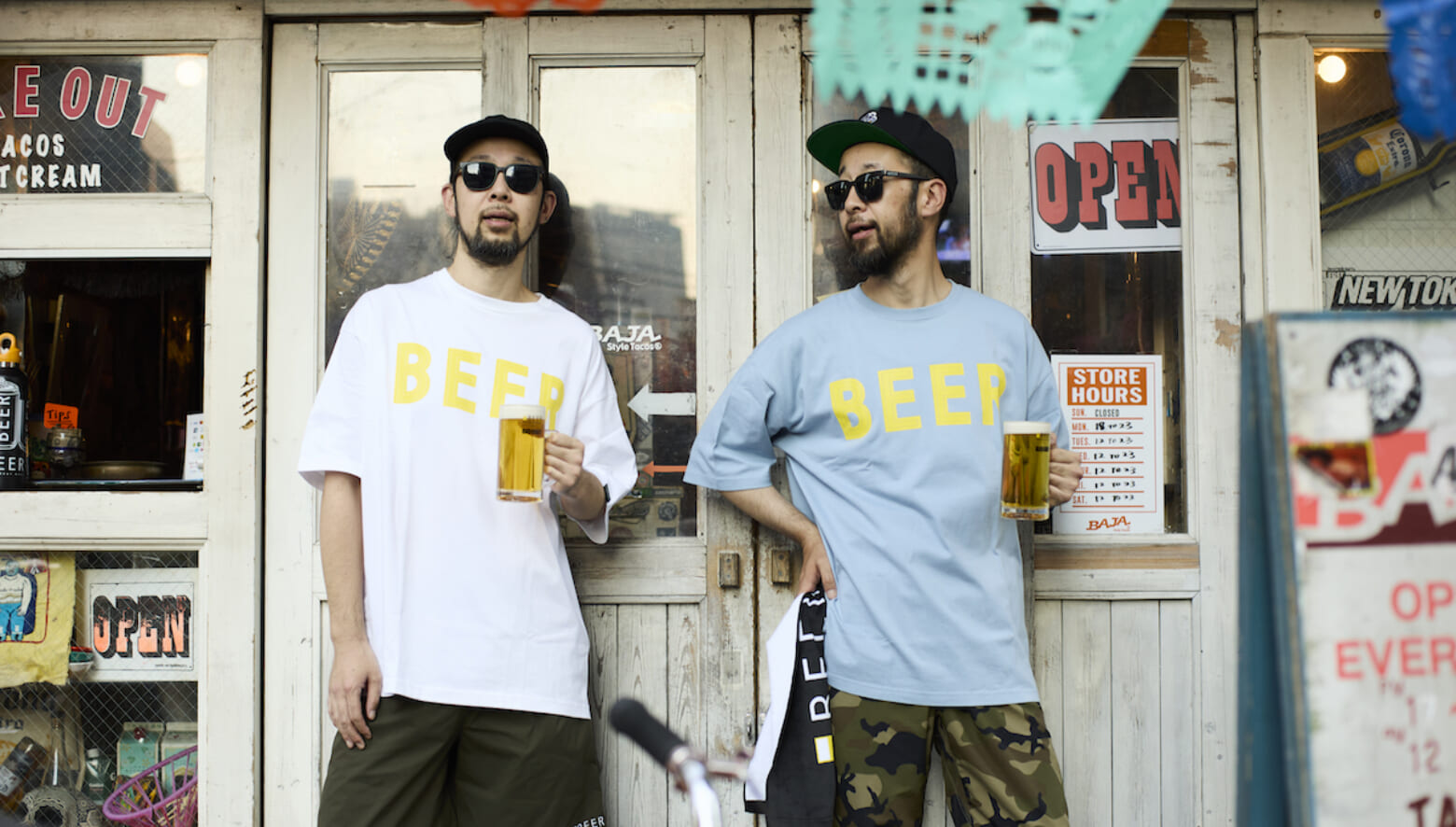 着るBEER”がテーマのブランド、BEERとGO OUTのコラボ企画「GO OUT