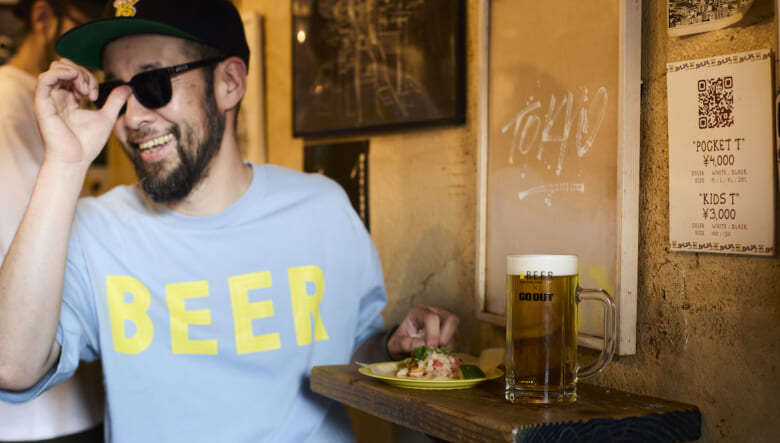“着るBEER”がテーマのブランド、BEERとGO OUTのコラボ企画「GO OUTビアガーデン」開催!!　この夏ゲットしたいビール好きのためのアイテムが登場。