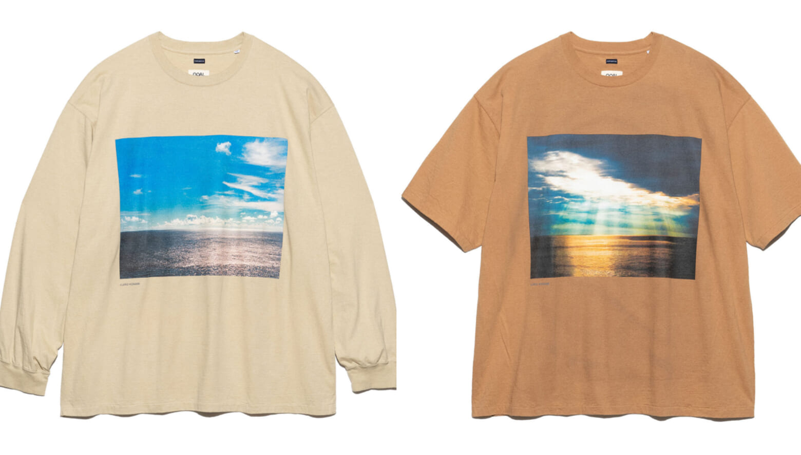 小浪次郎氏の壮大な海の風景を大胆にフォトプリント。ナナミカらしい