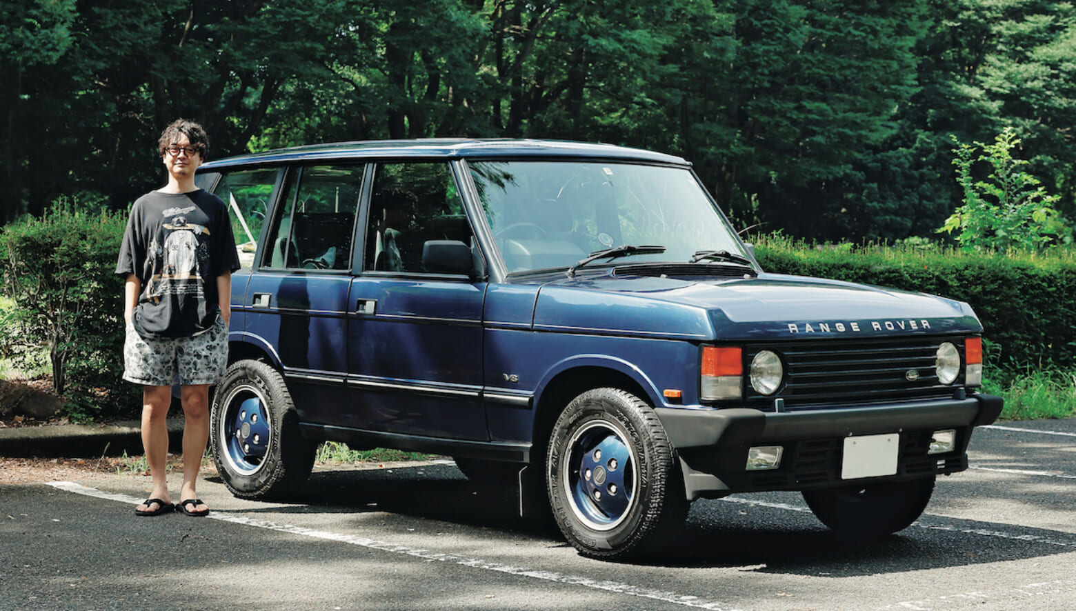 ひと目惚れしたクラシックレンジがファーストカー。（'91 LAND ROVER
