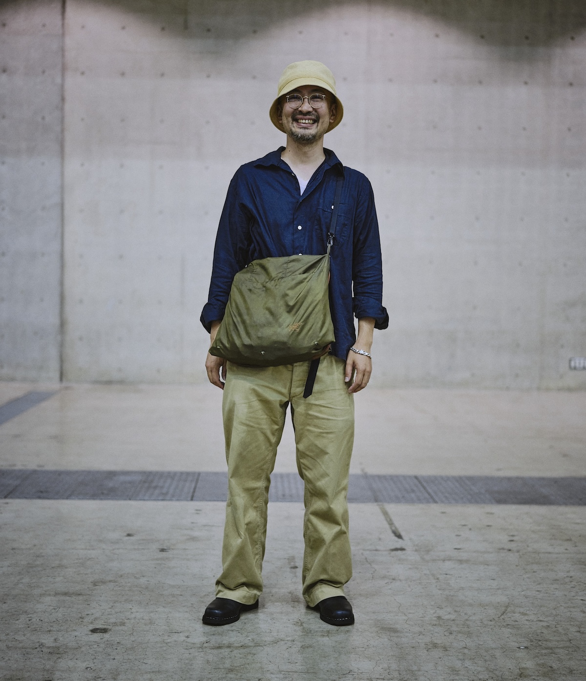 サファリカラーのナチュラルコーデ。-TOKYO OUTDOOR SHOW 2024- | GO