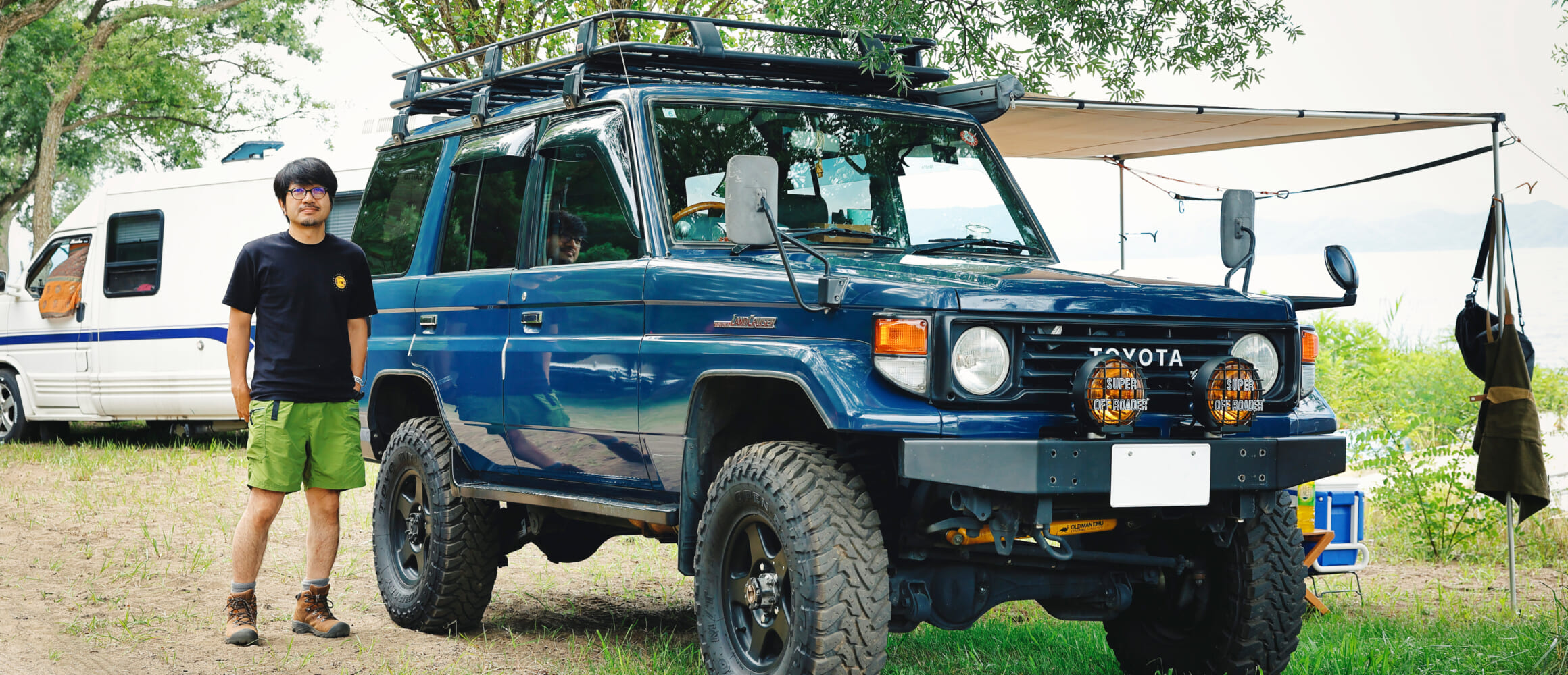 04 TOYOTA LAND CRUISER 70】キャンプ仕様に仕上げた、硬派なクロカン
