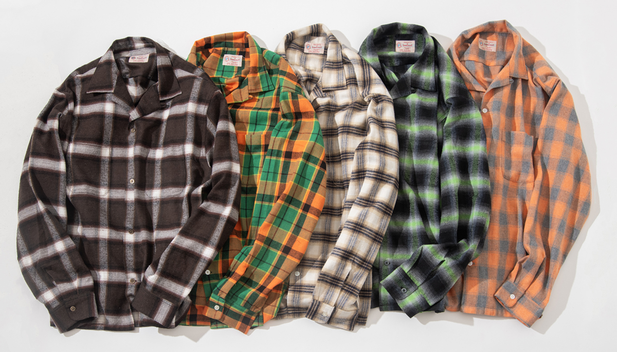 タウンクラフト ハイスタンダード別注 フランネルシャツ 1053333c98df86bbd29de6ae861d73