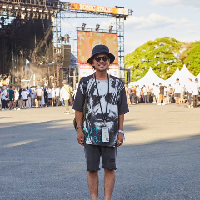 グラフィック際立つ秀逸ブラックコーデ。-SUMMER SONIC'24 OSAKA- | GO