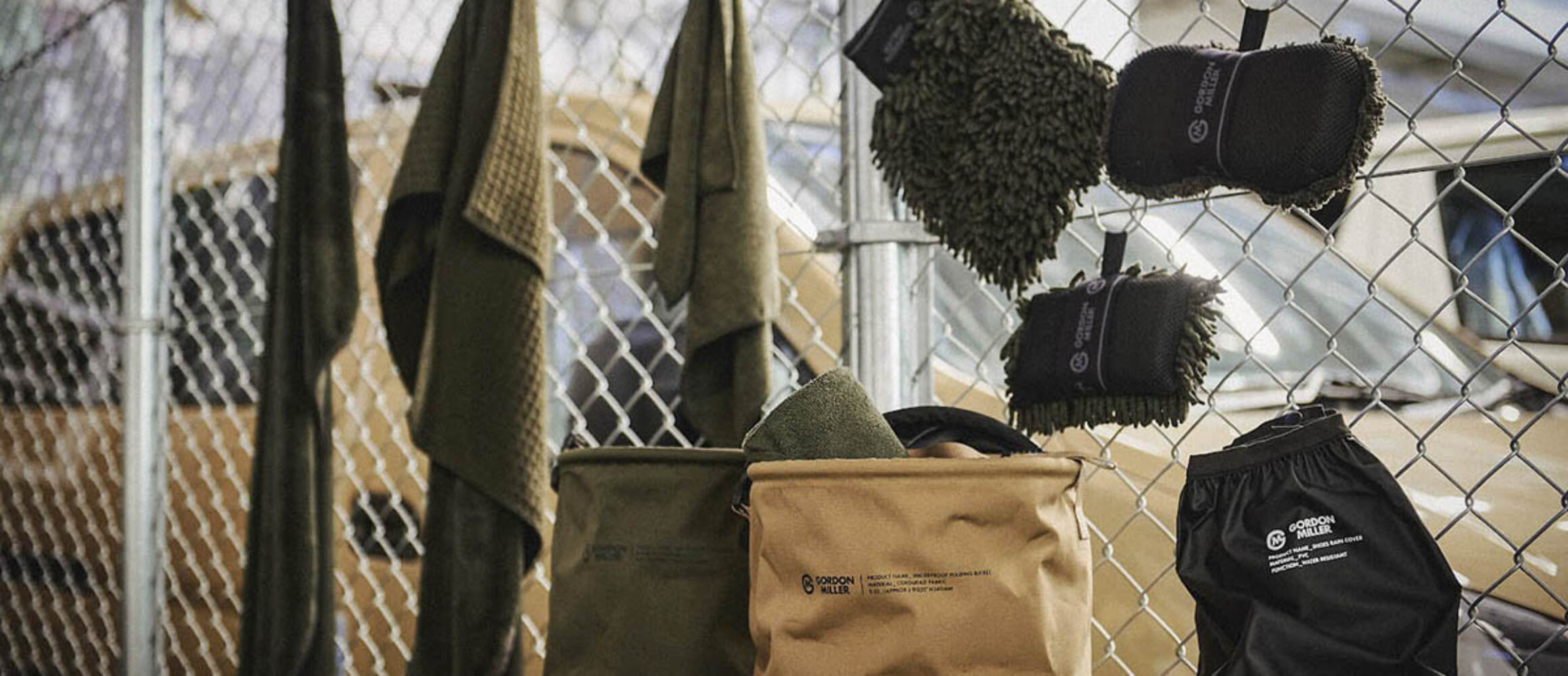 ゴードンミラーの「洗車シリーズ」にオリーブカラーが登場。スポンジ