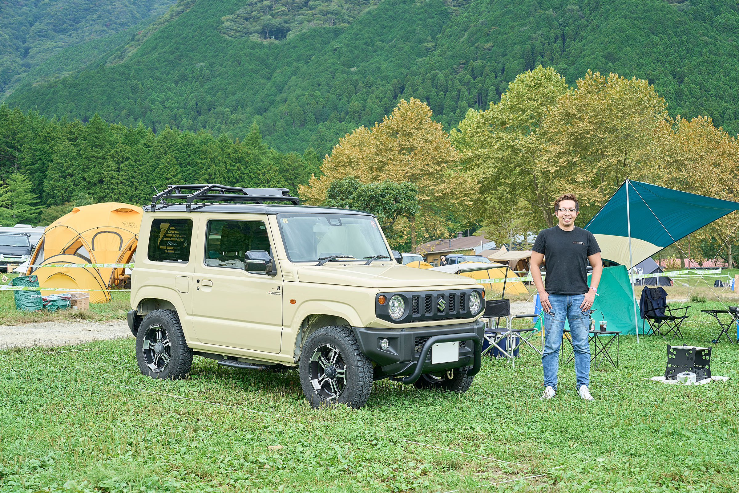 23 JIMNY JB64】横からの見た目にこだわるちょいスポーティ仕上げ