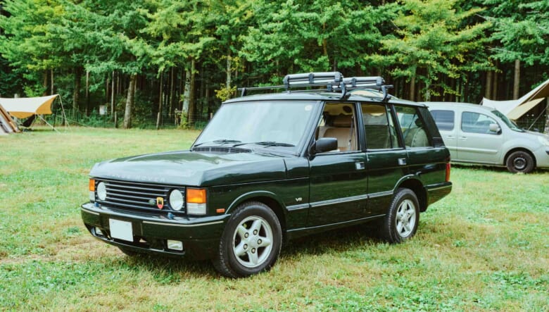 【’88 LAND ROVER RANGE ROVER】スノボもキャンプも楽しむ、憧れだったアウトドア車。